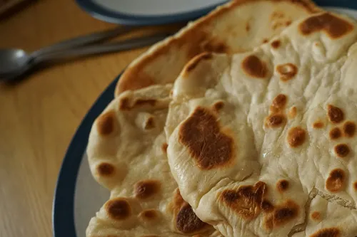 naan, lepinja, indijska hrana