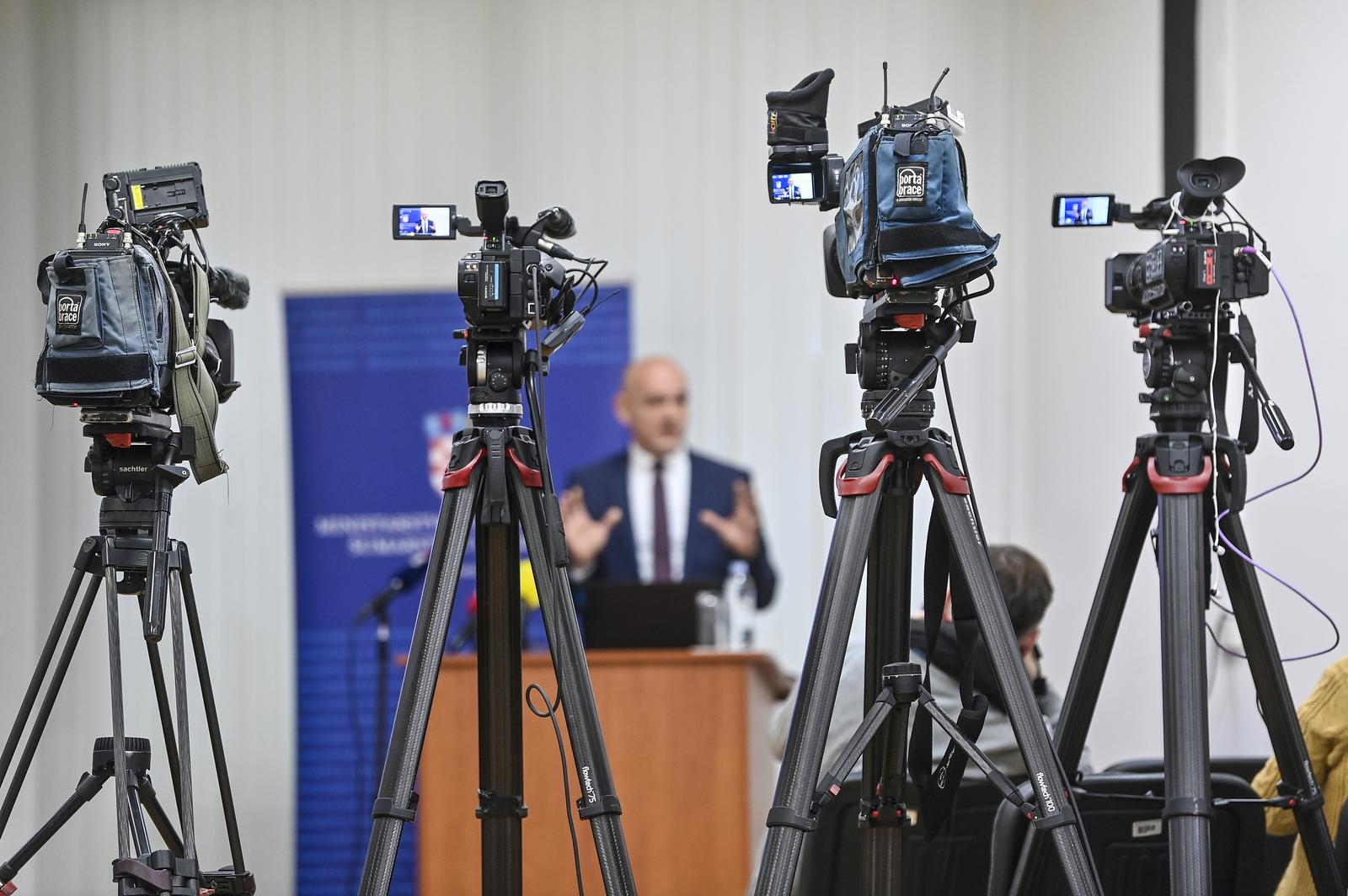Zagreb: Josip Dabro na konferenciji za novinare predstavio je programe za povećanje proizvodnje mesa i mlijeka u Hrvatskoj